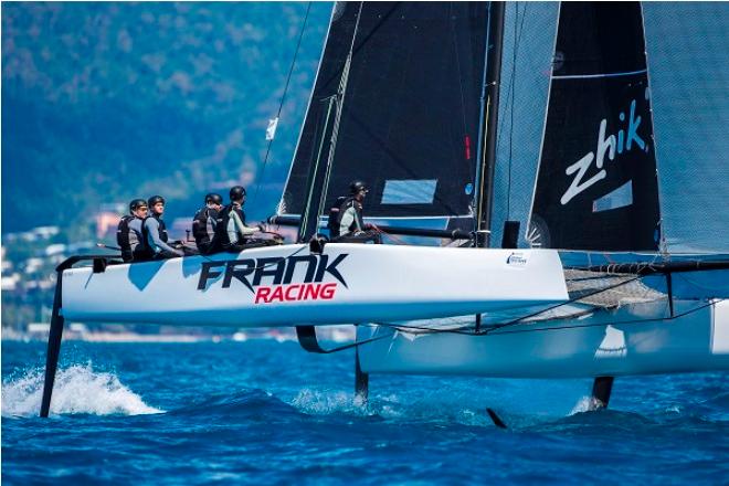 Frank goes foiling - Airlie Beach Race Week © Andrea Francolini / ABRW